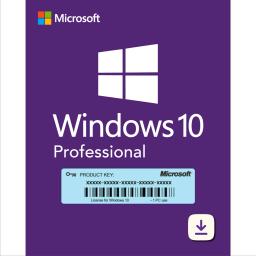 Microsoft Windows 10 Professional 32/64 Bit - Lifetime License Key