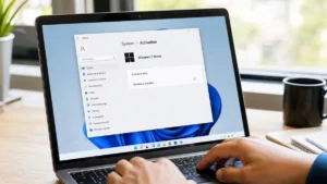 Windows 11 Settings Activation page showing Windows is activated