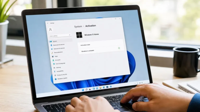 Windows 11 Settings Activation page showing Windows is activated