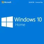 Microsoft Windows 10 Home 32/64 Bit – Lifetime License Key