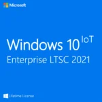 Microsoft Windows 10 IoT Enterprise LTSC 2021 – Lifetime License Key