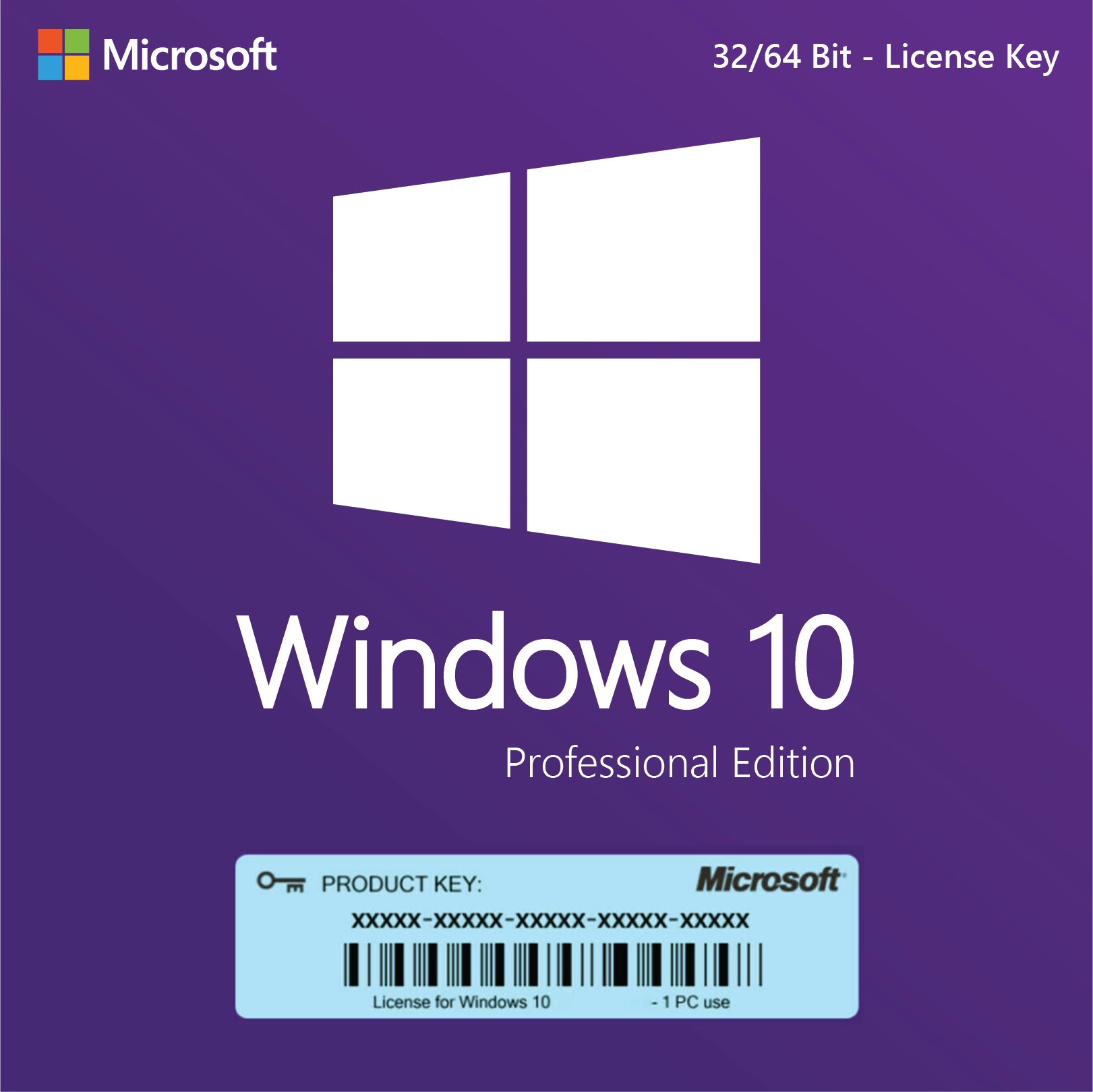 Windows 10 Pro license key