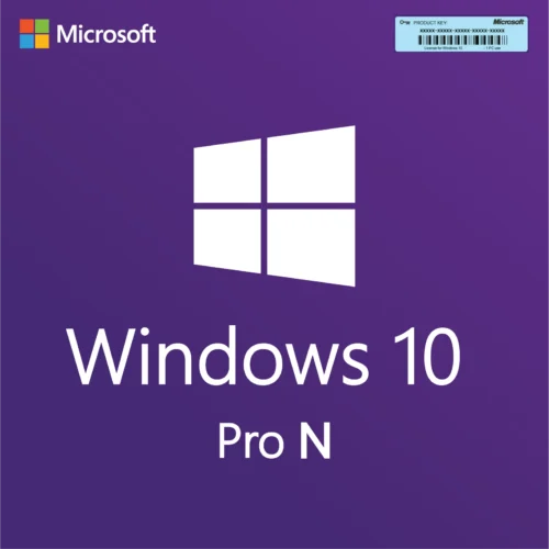 Windows 10 Pro N – Lifetime License Key